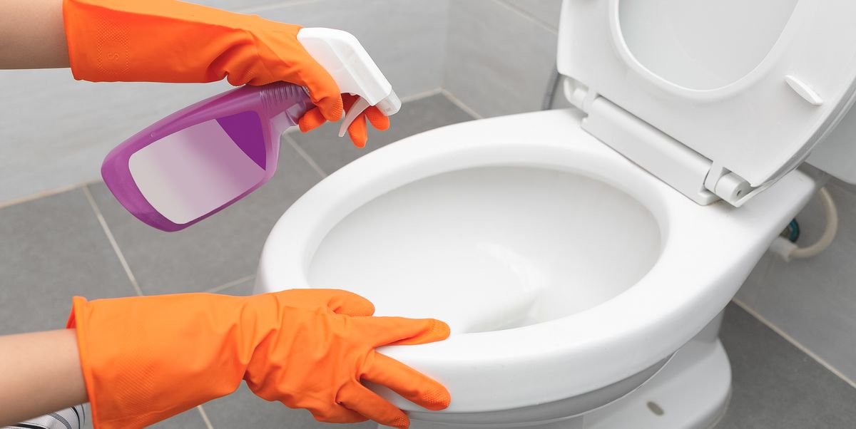 Disinfecting  toilet